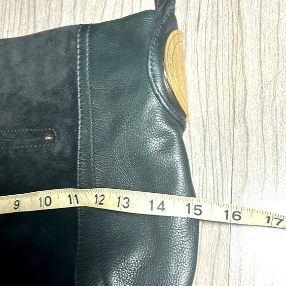 B. Makowsky leather and suede shoulder bag - Picture 8 of 8